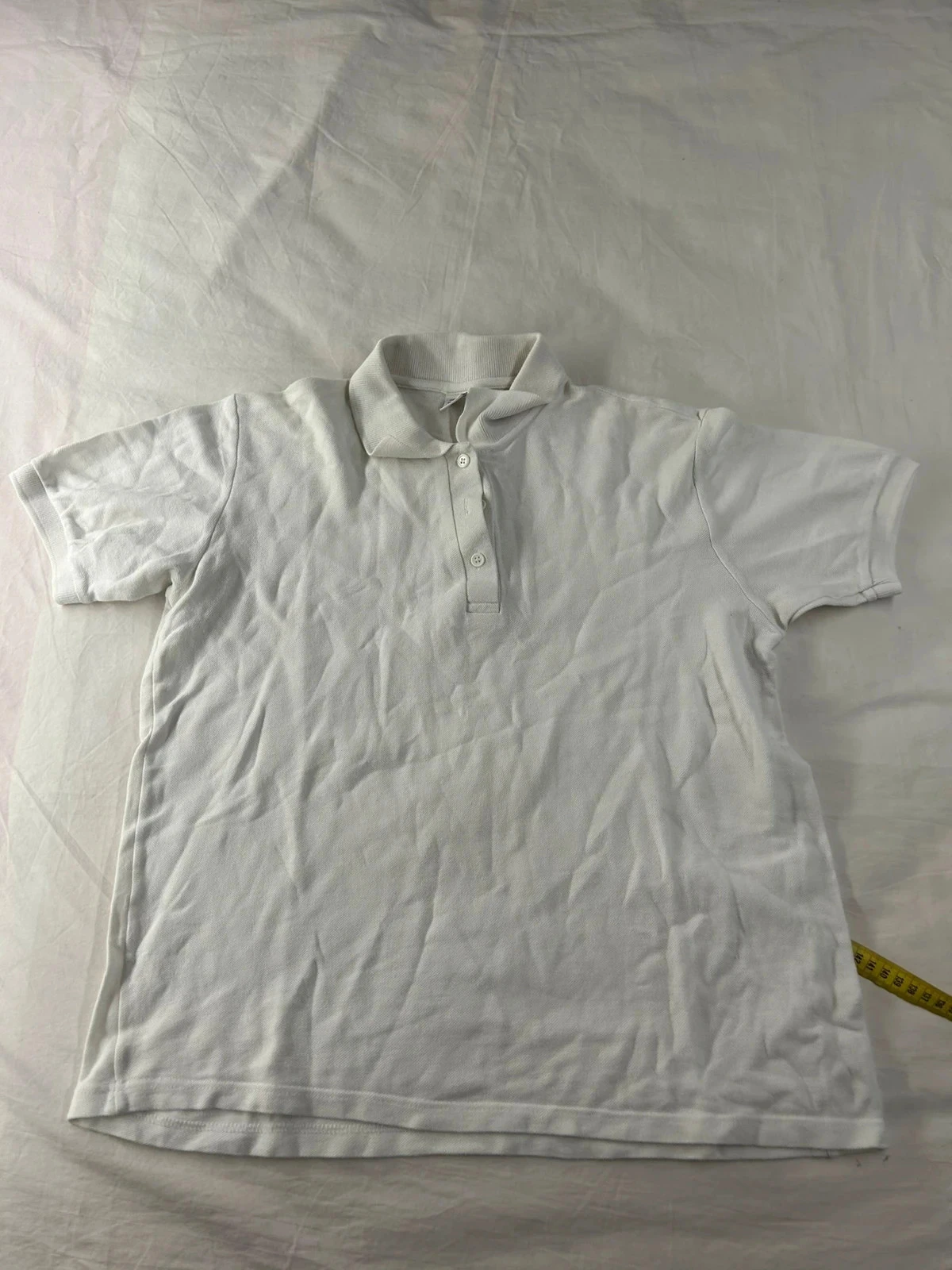 Polo blanc vintage